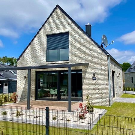 Ferienhaus Seestern Am Harkebruegger See Mit Sauna Und Kamin Barssel  ภายนอก รูปภาพ