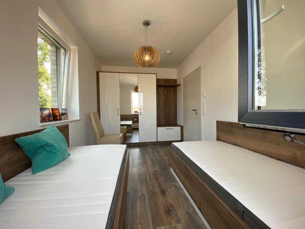 Ferienhaus Seestern Am Harkebruegger See Mit Sauna Und Kamin Barssel  ภายนอก รูปภาพ