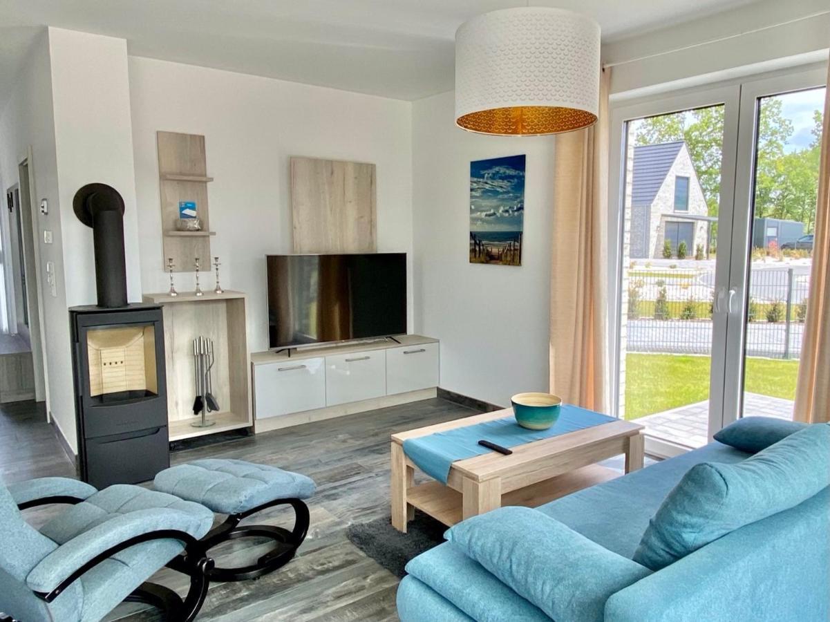 Ferienhaus Seestern Am Harkebruegger See Mit Sauna Und Kamin Barssel  ภายนอก รูปภาพ
