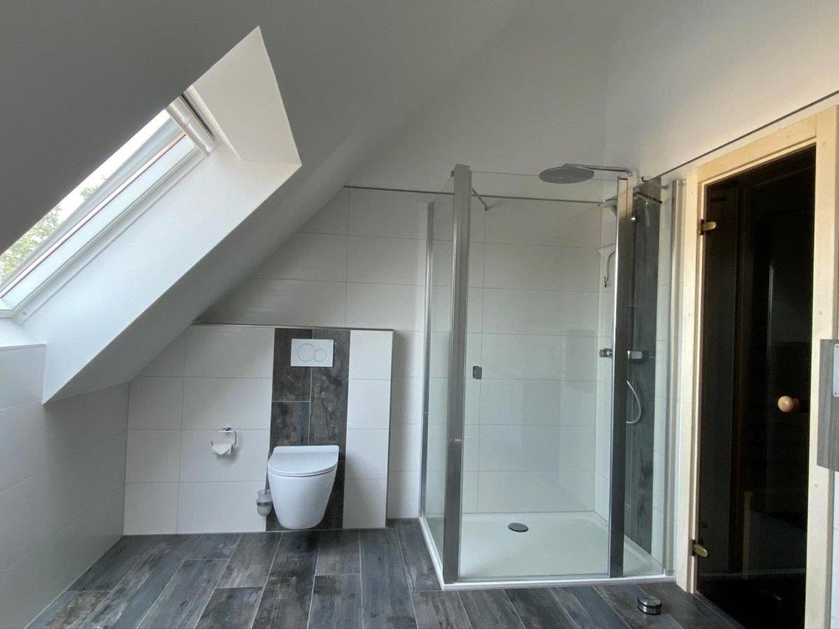 Ferienhaus Seestern Am Harkebruegger See Mit Sauna Und Kamin Barssel  ภายนอก รูปภาพ