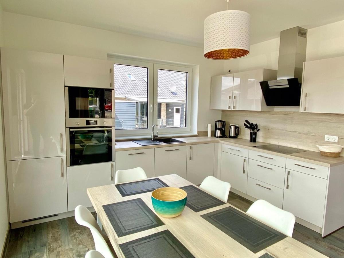 Ferienhaus Seestern Am Harkebruegger See Mit Sauna Und Kamin Barssel  ภายนอก รูปภาพ