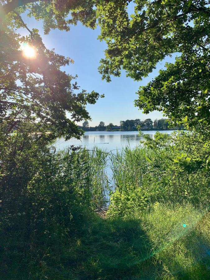 Ferienhaus Seestern Am Harkebruegger See Mit Sauna Und Kamin Barssel  ภายนอก รูปภาพ